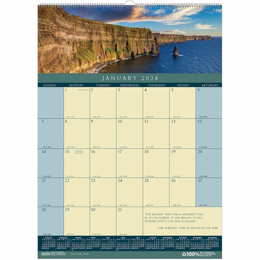 House of Doolittle Landscapes Nature Photo Wall Calendars