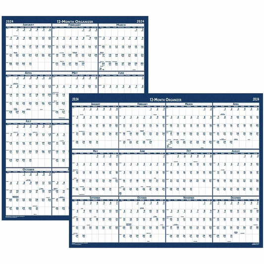 House of Doolittle Write-on Laminated Wall Planner