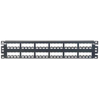 48PORT BLK ALL METAL PATCH     