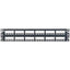48PORT BLK ALL METAL PATCH     