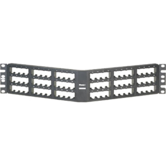 72PORT BLK PATCH PANEL MOD     