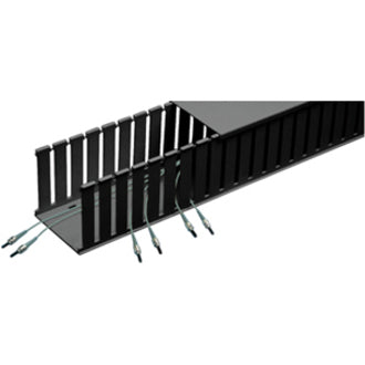 Panduit Panduct E4X4BL6 Type E Slotted Wall Duct