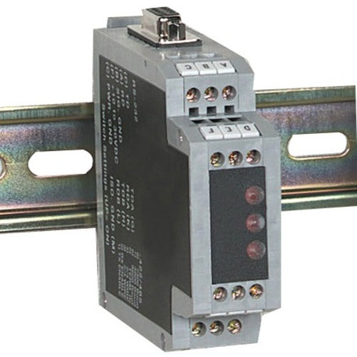 Black Box RS-232 to RS-422/RS-485 DIN Rail Converter