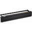 Black Box CAT6 Feed-Through Patch Panel - 2U Unshielded 48-Port