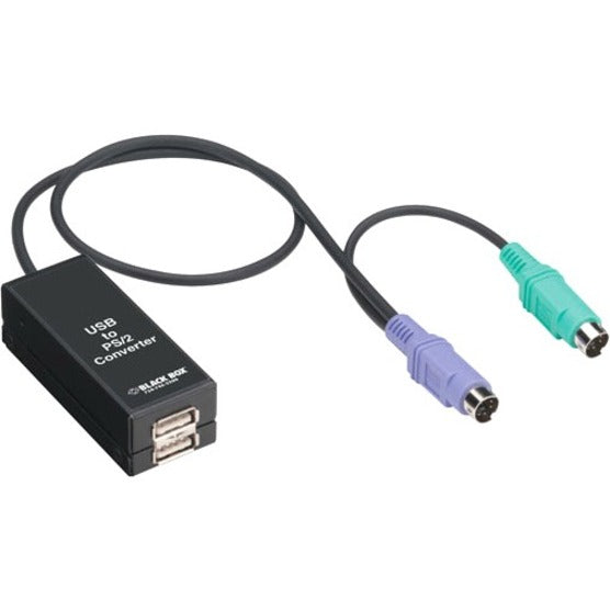 Black Box KVUSB USB to PS/2 Flashable Cable Adapter