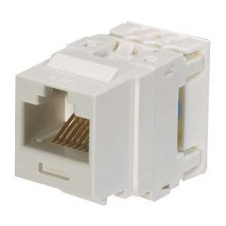 NETKEY CAT6 8POSITION 8WIRE WHT