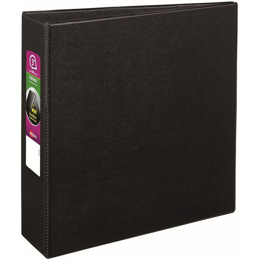 Avery&reg; Durable 3 Ring Binder 3" Slant Rings 1 Black Binder (27650)