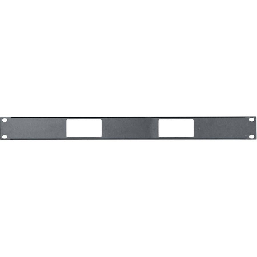 Middle Atlantic Panel 1 RU Accepts 2 Decora Devices