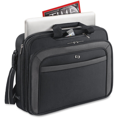 Solo Sterling Carrying Case (Briefcase) for 17" Notebook - Black