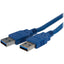 StarTech.com 6 ft SuperSpeed USB 3.0 (5Gbps) Cable A to A - M/M