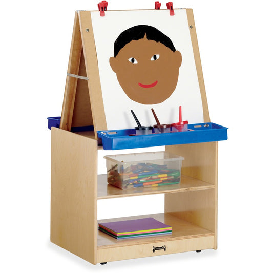 Jonti-Craft Rainbow Accents Multi-Station Art Center