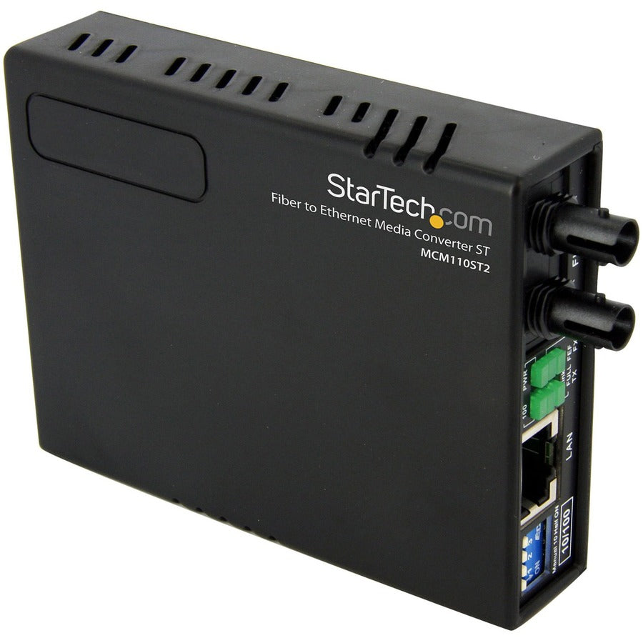 10/100 FIBER MEDIA CONVERTER ST