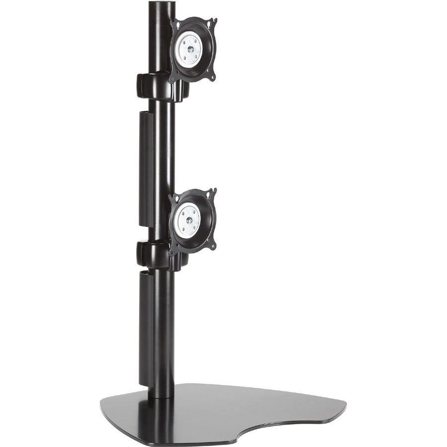 Chief Vertical Table Stand Dual Monitor Mount - TV Height Range 10-19.3" - Black
