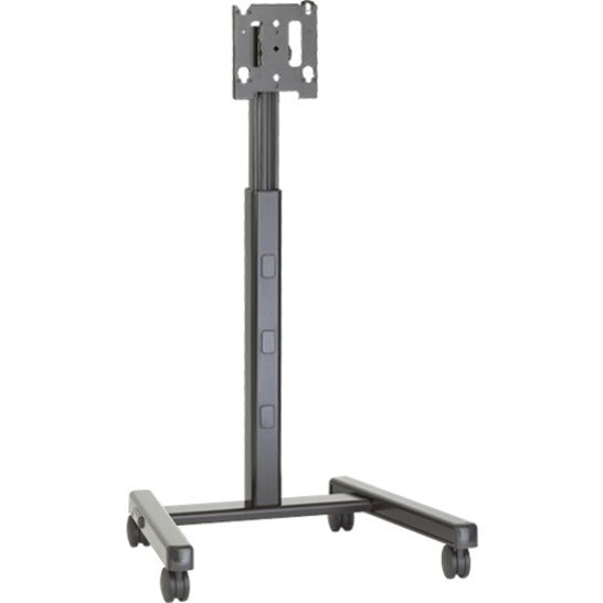 Chief Medium Mobile Flat Panel Mobile Cart - For Displays 32-65" - Black