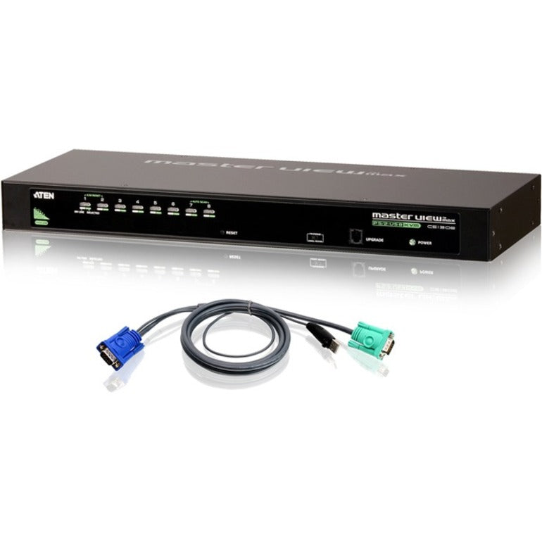 8PORT KVM W/ 8 PS/2 KVM CABLE. 