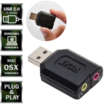 SYBA Multimedia USB Stereo Audio Adapter