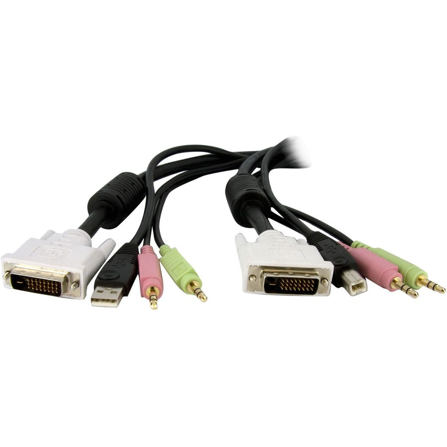 6FT USB DVI KVM CABLE DUAL LINK