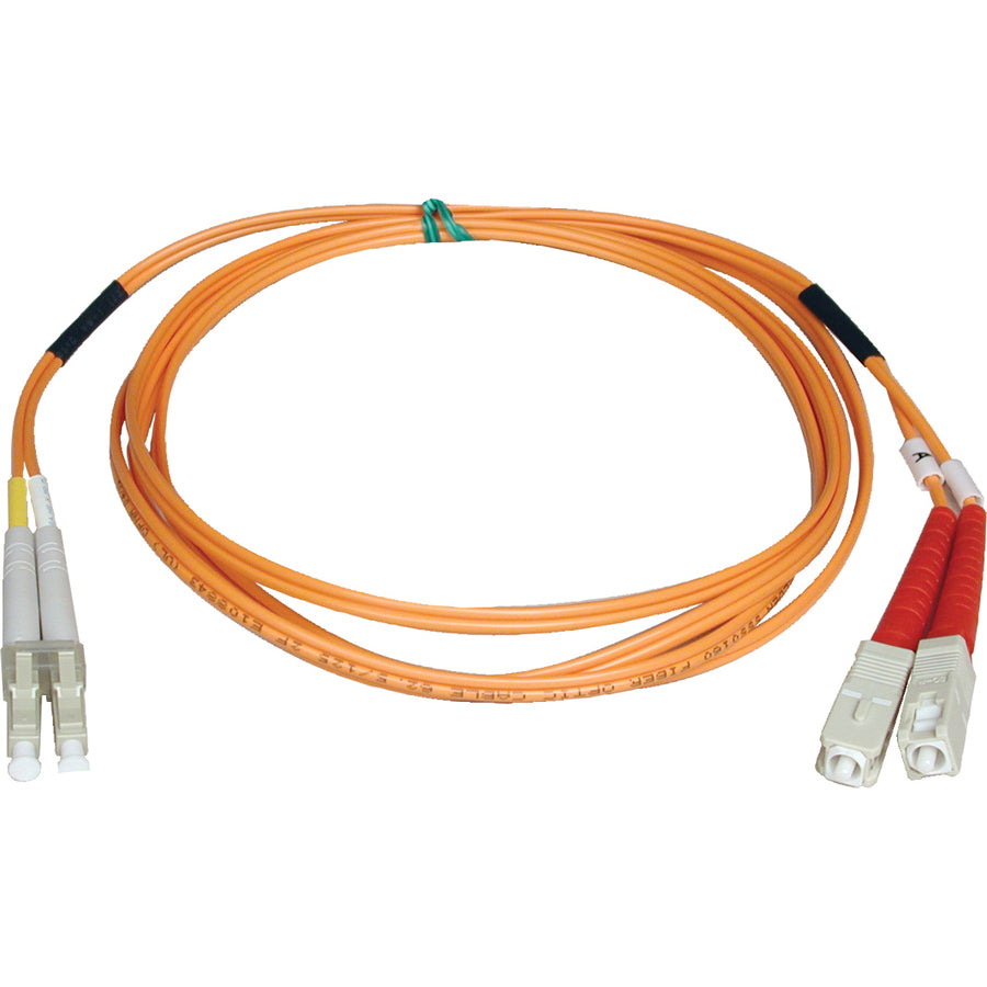 Tripp Lite 7M Duplex Multimode 50/125 Fiber Optic Patch Cable LC/SC 23' 23ft 7 Meter