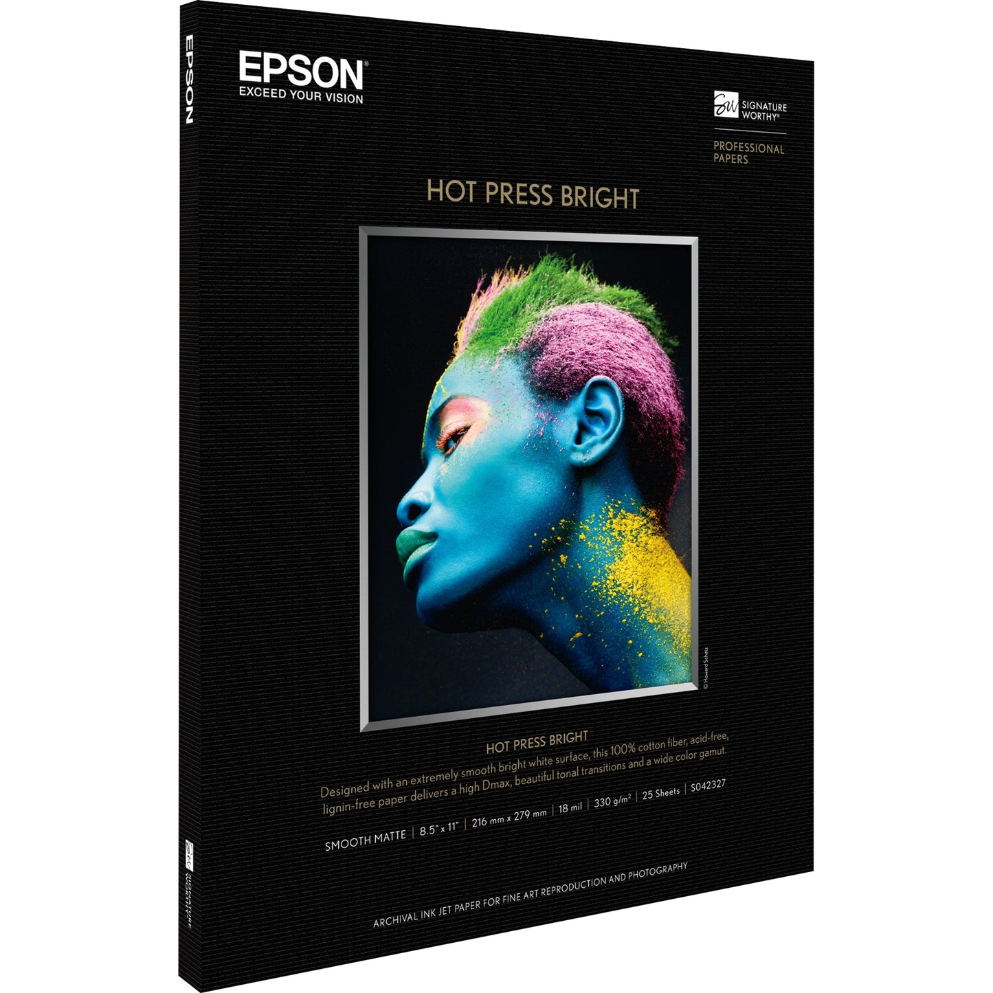 Epson Hot Press Bright Fine Art Paper