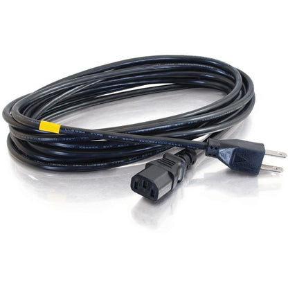 C2G 12ft Power Cord - 18 AWG - NEMA 5-15P to IEC320C13