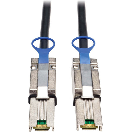 Tripp Lite External SAS Cable 4 Lane mini-SAS (SFF-8088) to mini-SAS (SFF-8088) 2M (6.56 ft.)