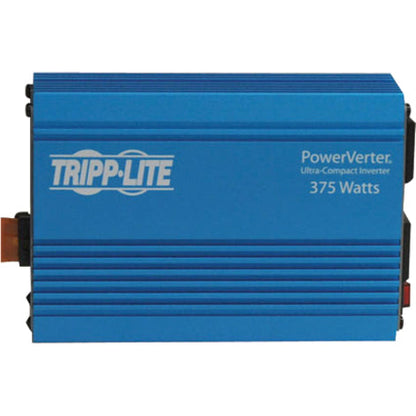 Tripp Lite 375W Compact Car Portable Inverter 12V DC to 120V AC 2 Outlet