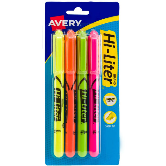 Avery&reg; Pen-Style Assorted Colors 4 Count (23545)