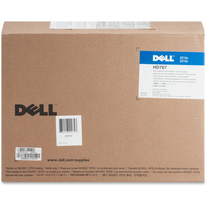 Dell Original High Yield Laser Toner Cartridge - Black - 1 Each