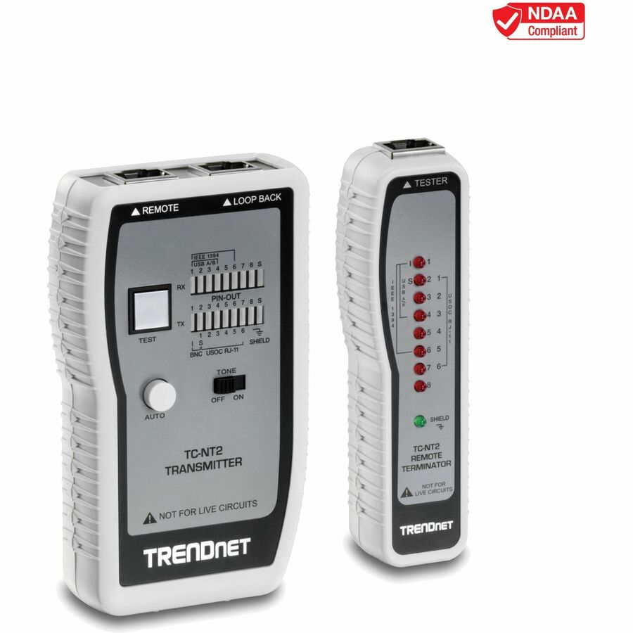 CABLE TESTER 10/100 COAX TP    