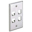 4PORT STAINLESS STEEL MINI COM 