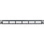 24PORT BLK PATCHPANEL METAL EA 