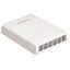 Panduit NetKey 6 Sockets Surface Mounting Box