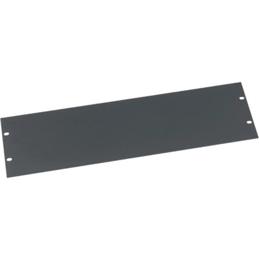 Middle Atlantic 3RU Black Rack Panel - Aluminum - Pack of 6