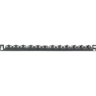 Panduit Tak-Ty SRBWCY Strain Relief Bar with Adjustable Clips