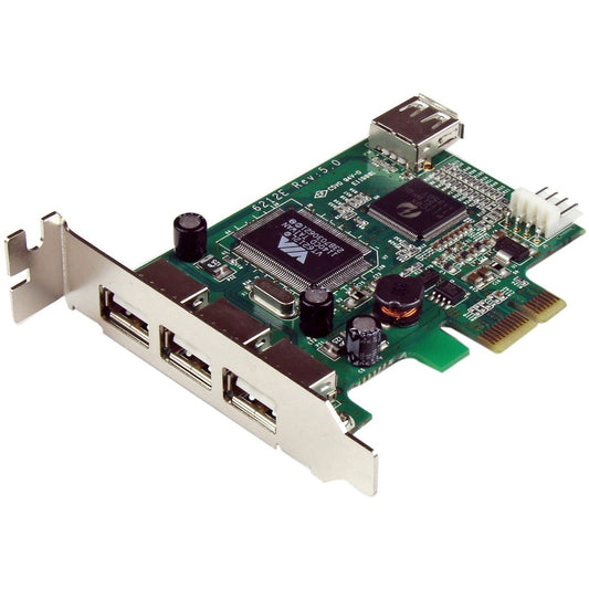 4 PORT USB 2.0 PCIE CARD LOW   