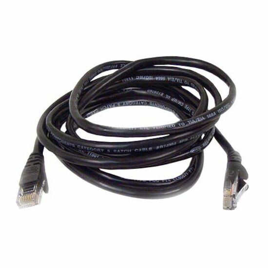 5FT CAT5E BLK UTP SNAGLESS     