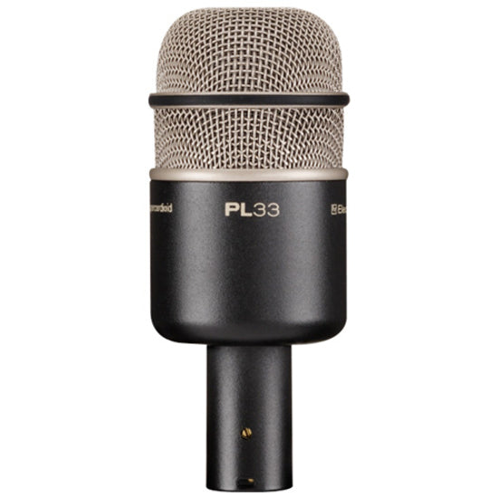 Electro-Voice PL33 Wired Dynamic Microphone - Black
