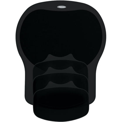 Fellowes Easy Glide Gel Wrist Rest and Mouse Pad - Black