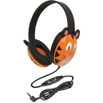 CALIFONE KIDS STEREO PC HEADPHONE TIGER DESIGN