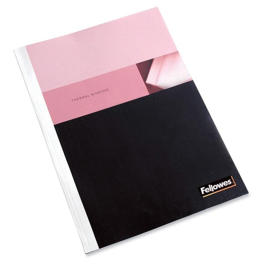 Fellowes Thermal Presentation Covers ? 1/16"  15 sheets White