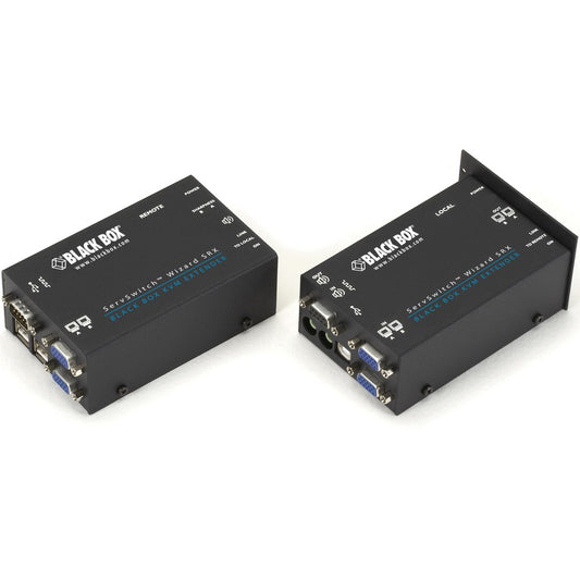 Black Box ServSwitch Wizard USB SRX KVM Extenders Dual-Video USB Audio and RS-232