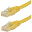 8FT YELLOW CAT6 ETHERNET CABLE 