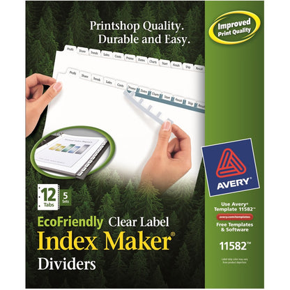 Avery&reg; Eco-friendly Index Makers Dividers