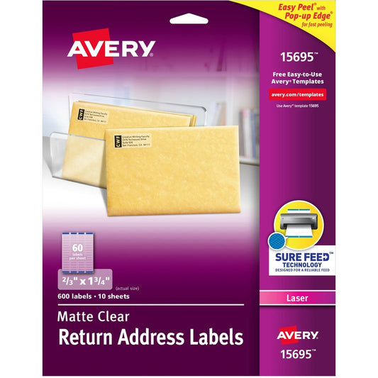 Avery&reg; Easy Peel Return Address Labels