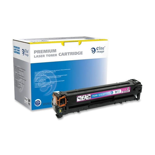 Elite Image Remanufactured Laser Toner Cartridge - Alternative for HP 125A (CB543A) - Magenta - 1 Each