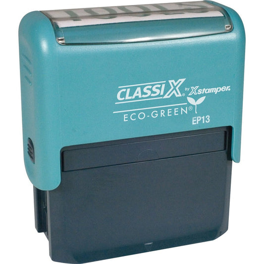 Xstamper ClassiX ECO Self-inking Message Stamp