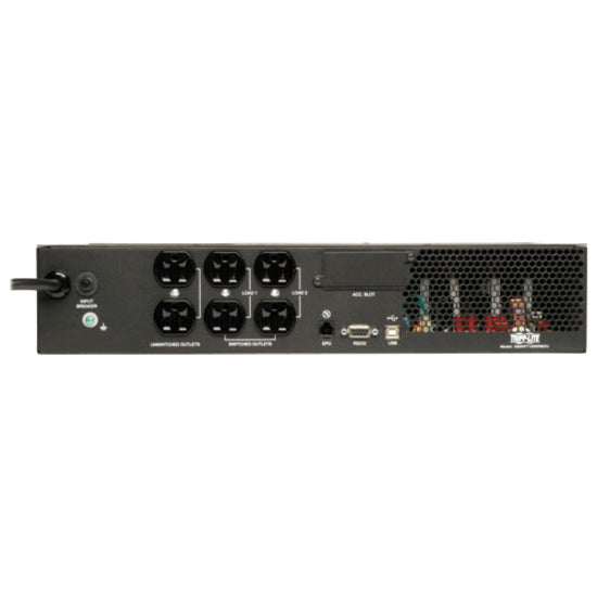 Tripp Lite UPS Smart 1000VA 800W Rackmount AVR 120V Pure Sine Wave LCD USB DB9 2URM TAA