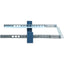 Rack Solutions 1U 2Post Universal Rail with Wirebar