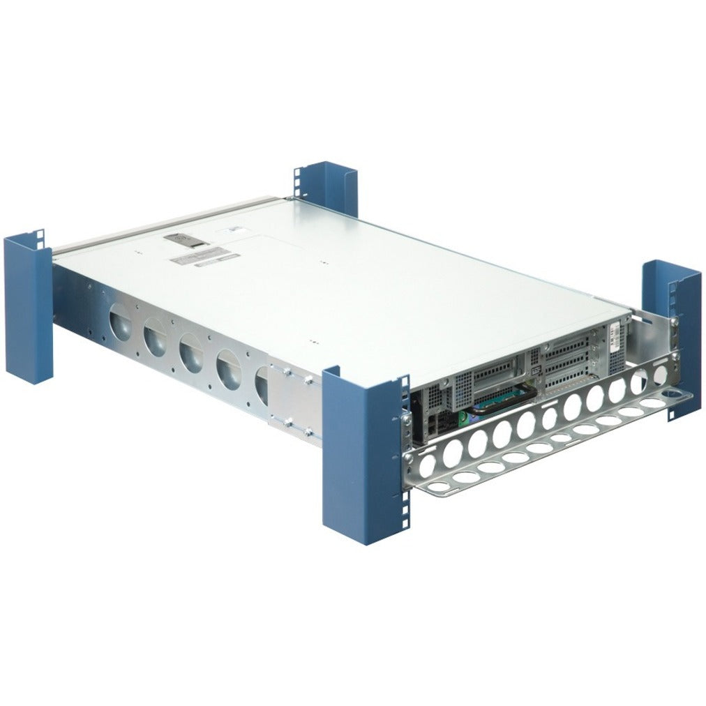 Rack Solutions 2U Universal Rail 24in Depth with Wirebar