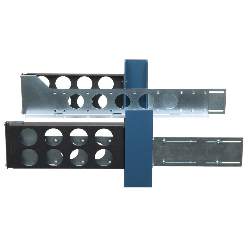 Rack Solutions 3U 2Post Universal Rail 24inD with Wirebar